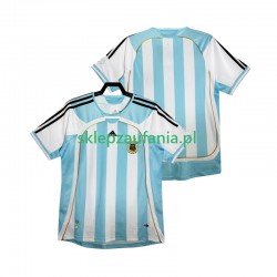 Herre Argentina drakt 2014 Retro Hjemme Korte Ermer Herre Argentina drakt 2014 Retro Hjemme Korte Ermer