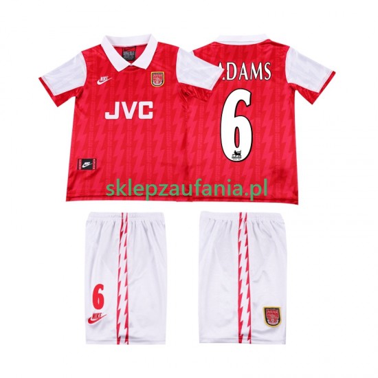 3-13 år Barn Arsenal drakt ADAMS 6 1996 Retro Hjemme 1994 Korte Ermer