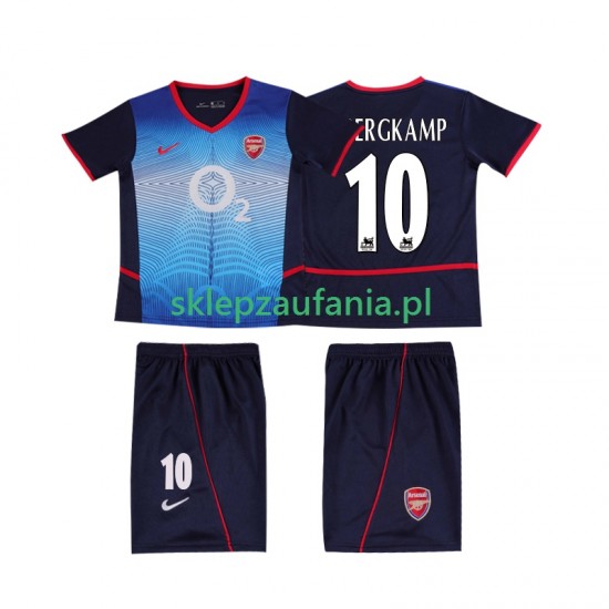 3-13 år Barn Arsenal drakt BERGKAMP 10 2002 Retro Borte 2004 Korte Ermer