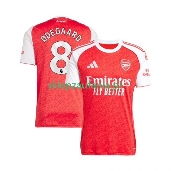 Herre Arsenal drakt Martin Odegaard 8 Hjemme 2025-2026 Korte Ermer