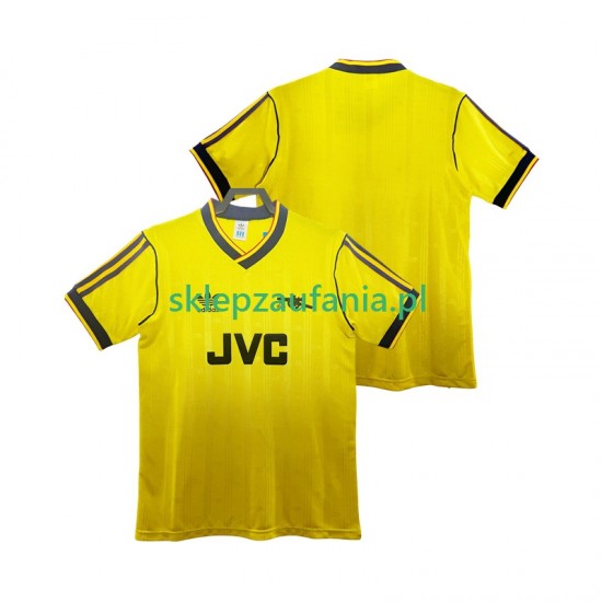 Herre Arsenal drakt 1986 1988 Retro Borte Korte Ermer