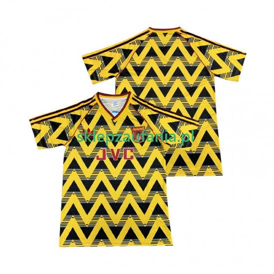 Herre Arsenal drakt 1991 1993 Retro Borte Korte Ermer