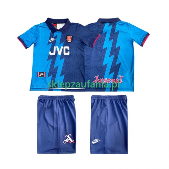 3-13 år Barn Arsenal drakt 1995 1996 Retro Borte Korte Ermer