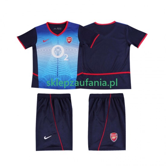 3-13 år Barn Arsenal drakt 2002 Retro Borte 2004 Korte Ermer