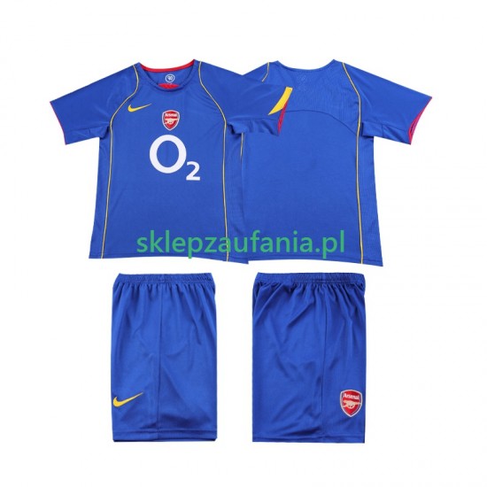 3-13 år Barn Arsenal drakt 2005 Retro Borte 2004 Korte Ermer