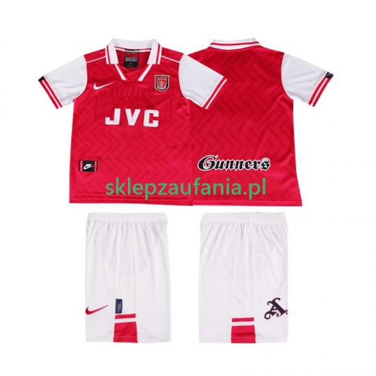 3-13 år Barn Arsenal drakt 1996 1997 Retro Hjemme Korte Ermer