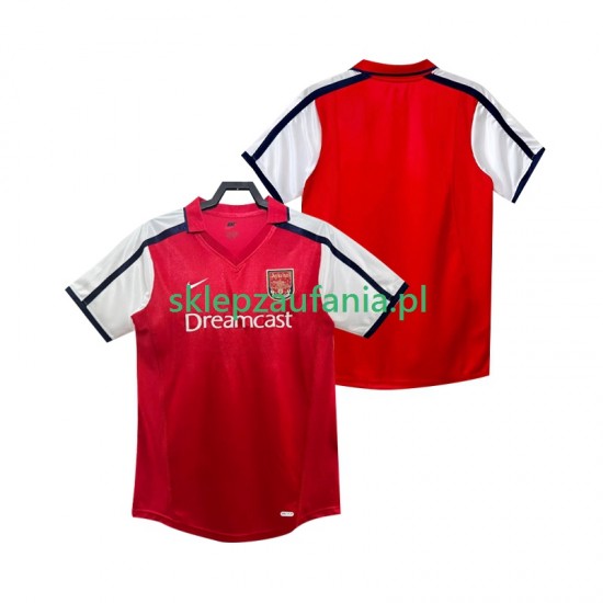 Herre Arsenal drakt 2001 2002 Retro Hjemme Korte Ermer