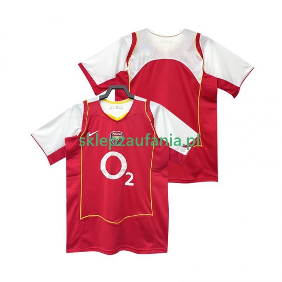Herre Arsenal drakt 2005 Retro Hjemme 2004 Korte Ermer