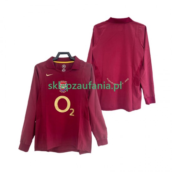 Herre Arsenal drakt 2005 Retro Hjemme 2006 Langermet