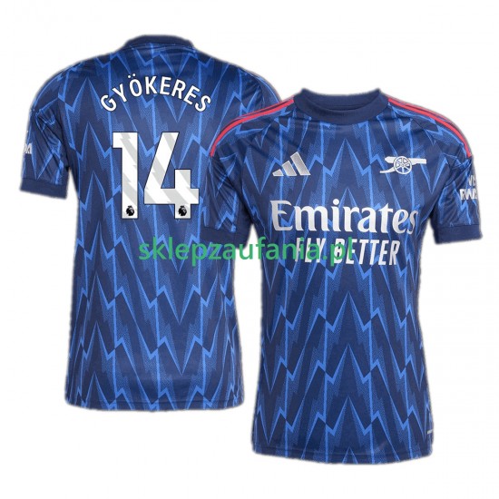 Herre Arsenal drakt Viktor Gyokeres 14 Borte 2025-2026 Korte Ermer
