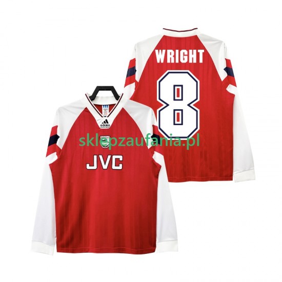 Herre Arsenal drakt WRIGHT 8 192 Retro Hjemme 1994 Langermet