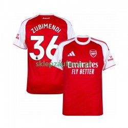 Herre Arsenal drakt Zubimendi 36 Hjemme 2025-2026 Korte Ermer Herre Arsenal drakt Zubimendi 36 Hjemme 2025-2026 Korte Ermer