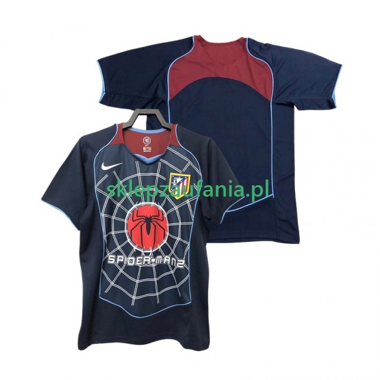 Herre Atlético Madrid drakt 2005 Retro Borte 2004 Korte Ermer