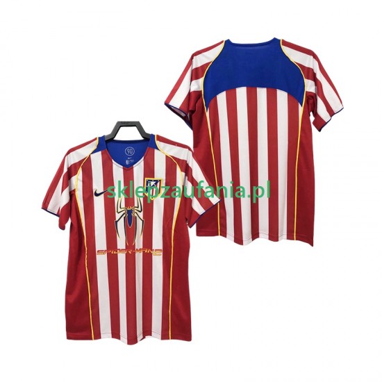 Herre Atlético Madrid drakt 2005 Retro Hjemme 2004 Korte Ermer