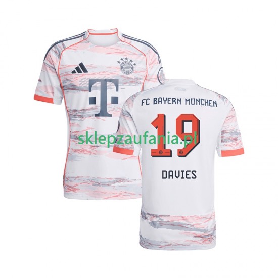 Herre FC Bayern München drakt Alphonso Davies 19 Borte 2025-2026 Korte Ermer