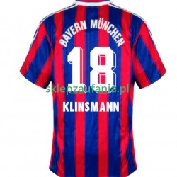 Herre FC Bayern München drakt Klinsmann 18 1995 1997 Retro Hjemme Korte Ermer Herre FC Bayern München drakt Klinsmann 18 1995 1997 Retro Hjemme Korte Ermer