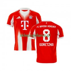 Herre FC Bayern München drakt Leon Goretzka 8 Hjemme 2025-2026 Korte Ermer Herre FC Bayern München drakt Leon Goretzka 8 Hjemme 2025-2026 Korte Ermer