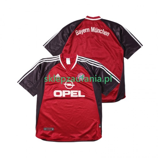 Herre FC Bayern München drakt 2001 2002 Retro Hjemme Korte Ermer