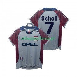Herre FC Bayern München drakt Scholl 7 1998 Retro Tredje 1999 Korte Ermer Herre FC Bayern München drakt Scholl 7 1998 Retro Tredje 1999 Korte Ermer