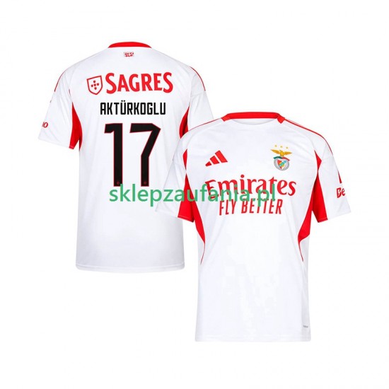 Herre Benfica drakt Kerem Akturkoglu 17 Borte 2025-2026 Korte Ermer
