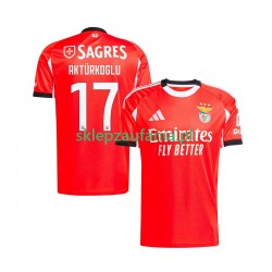Herre Benfica drakt Kerem Akturkoglu 17 Hjemme 2025-2026 Korte Ermer Herre Benfica drakt Kerem Akturkoglu 17 Hjemme 2025-2026 Korte Ermer