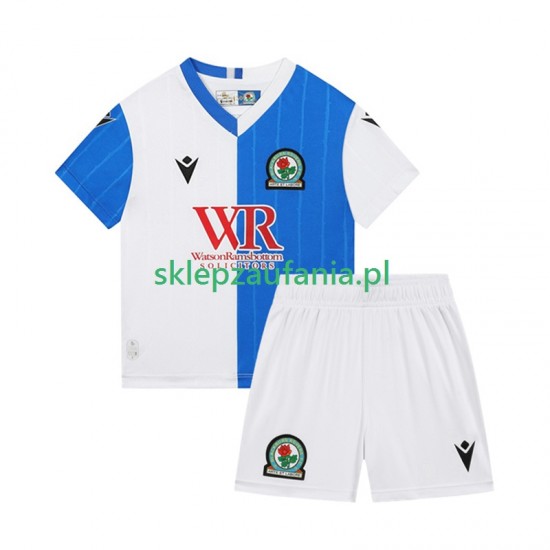 3-13 år Barn drakt Blackburn Rovers Hjemme 2025-2026 Korte Ermer