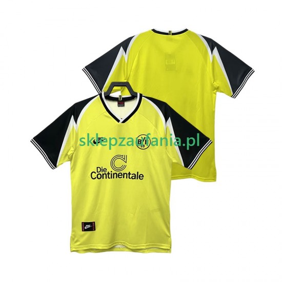 Herre Borussia Dortmund drakt 1995 1996 Retro Hjemme Korte Ermer