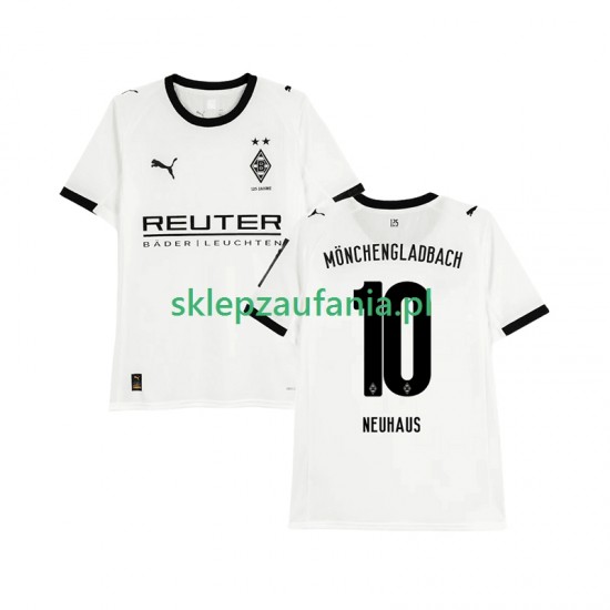 Herre Borussia Mönchengladbach drakt Florian Neuhaus 10 Hjemme 2025-2026 Korte Ermer