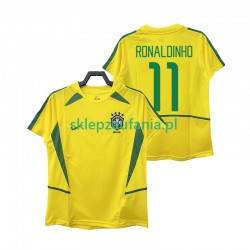 Herre Brasil drakt RONALDINHO 11 2002 Retro Hjemme Korte Ermer Herre Brasil drakt RONALDINHO 11 2002 Retro Hjemme Korte Ermer