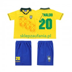 3-13 år Barn Brasil drakt RONALDO 20 Retro Hjemme 1994 Korte Ermer 3-13 år Barn Brasil drakt RONALDO 20 Retro Hjemme 1994 Korte Ermer