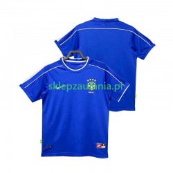 Herre Brasil drakt 1998 Retro Borte Korte Ermer Herre Brasil drakt 1998 Retro Borte Korte Ermer