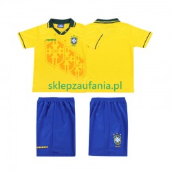 3-13 år Barn Brasil drakt Retro Hjemme 1994 Korte Ermer 3-13 år Barn Brasil drakt Retro Hjemme 1994 Korte Ermer