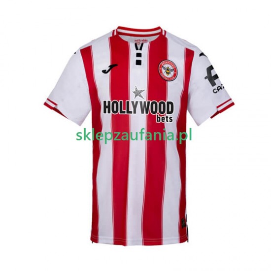 Herre drakt Brentford Hjemme 2025-2026 Korte Ermer