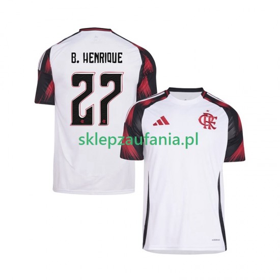 Herre CR Flamengo drakt Bruno Henrique 27 Borte 2025-2026 Korte Ermer