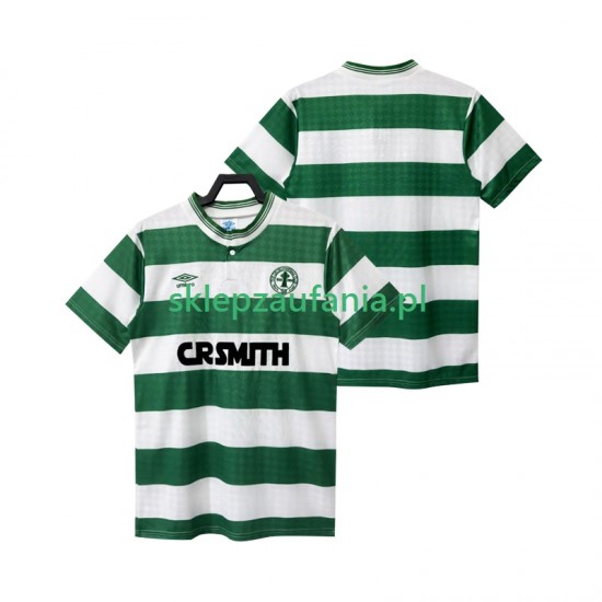 Herre Celtic drakt FC 1987 1988 Retro Tredje Korte Ermer