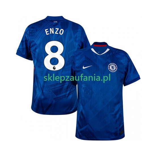 Herre Chelsea drakt Enzo Fernandez 8 Hjemme 2025-2026 Korte Ermer