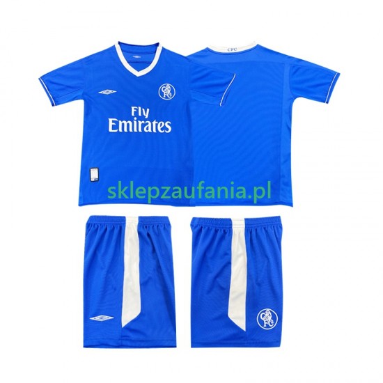 3-13 år Barn Chelsea drakt 2003 2005 Retro Hjemme Korte Ermer