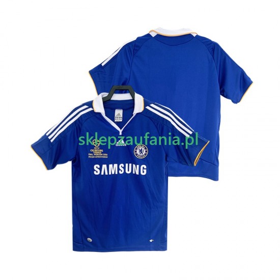 Herre Chelsea drakt 2007 Retro Hjemme 2008 Korte Ermer