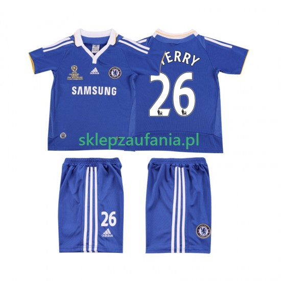 3-13 år Barn Chelsea drakt TERRY 26 2007 Retro Hjemme 2008 Korte Ermer