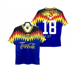 Herre Club América drakt 18 1995 Retro Borte Korte Ermer Herre Club América drakt 18 1995 Retro Borte Korte Ermer