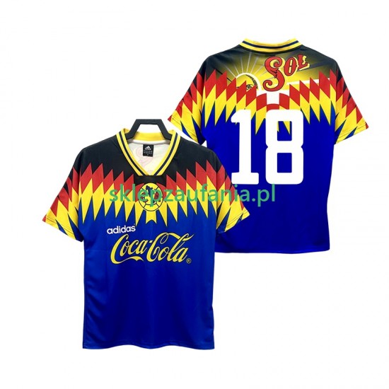 Herre Club América drakt 18 1995 Retro Borte Korte Ermer