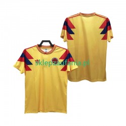 Herre Colombia drakt Retro Hjemme 1990 Korte Ermer