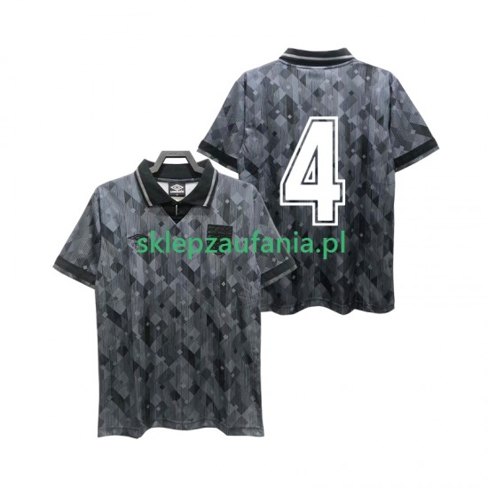 Herre England drakt 4 Retro Borte 1990 Korte Ermer