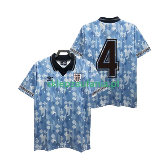 Herre England drakt 4 Retro Tredje 1990 Korte Ermer