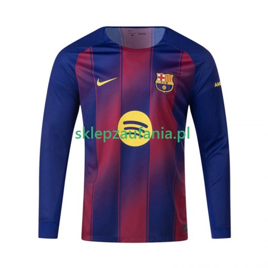 Herre FC Barcelona drakt Hjemme 2025-2026 Langermet