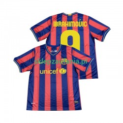 Herre FC Barcelona drakt Ibrahimovic 9 2009 Retro Hjemme 2010 Korte Ermer Herre FC Barcelona drakt Ibrahimovic 9 2009 Retro Hjemme 2010 Korte Ermer
