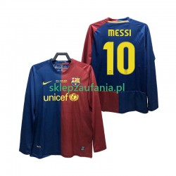 Herre FC Barcelona drakt Lionel Messi 10 Champions League 2009 Retro Hjemme 2008 Langermet Herre FC Barcelona drakt Lionel Messi 10 Champions League 2009 Retro Hjemme 2008 Langermet