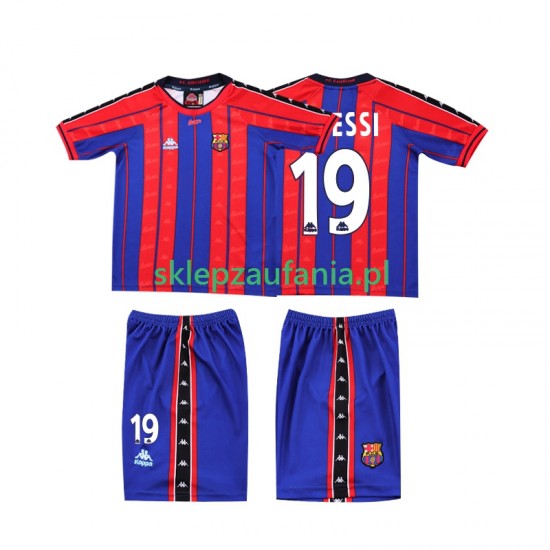 3-13 år Barn FC Barcelona drakt Lionel Messi 19 1997 1998 Retro Hjemme Korte Ermer