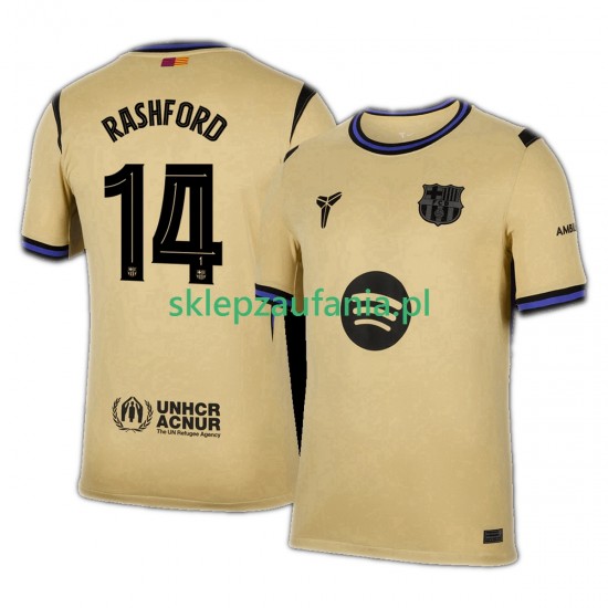 Herre FC Barcelona drakt Marcus Rashford 14 UCL Borte 2025-2026 Korte Ermer