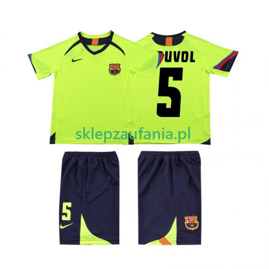 3-13 år Barn FC Barcelona drakt PUVDL 5 2005 Retro Borte 2006 Korte Ermer
